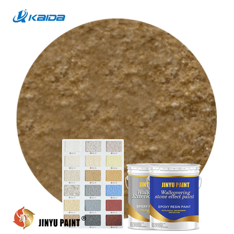 JD1013 Real Stone Effect Look Interior Exterior Wall Paint