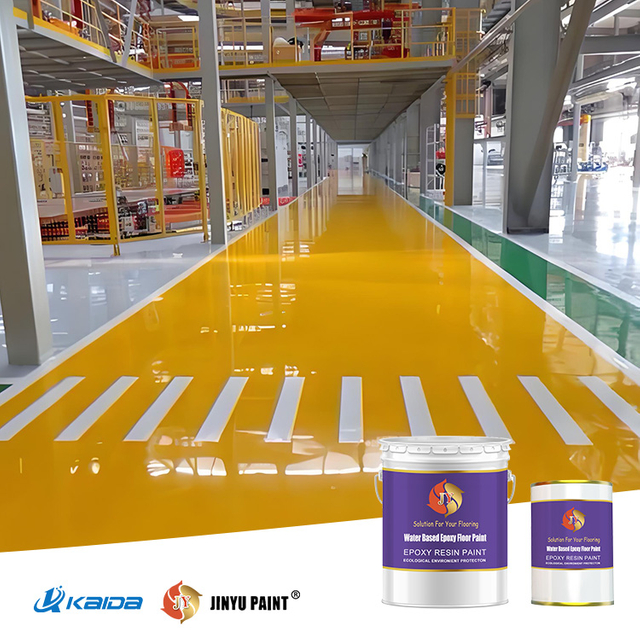 E336 Water Based Epoxy Floor Paint Mid-Coat