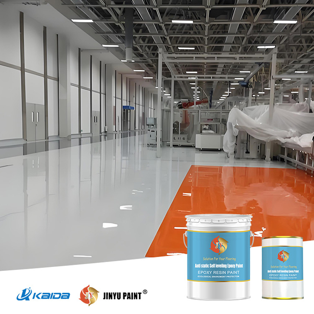 E552 Anti Static Self Leveling Epoxy Floor Top Coat