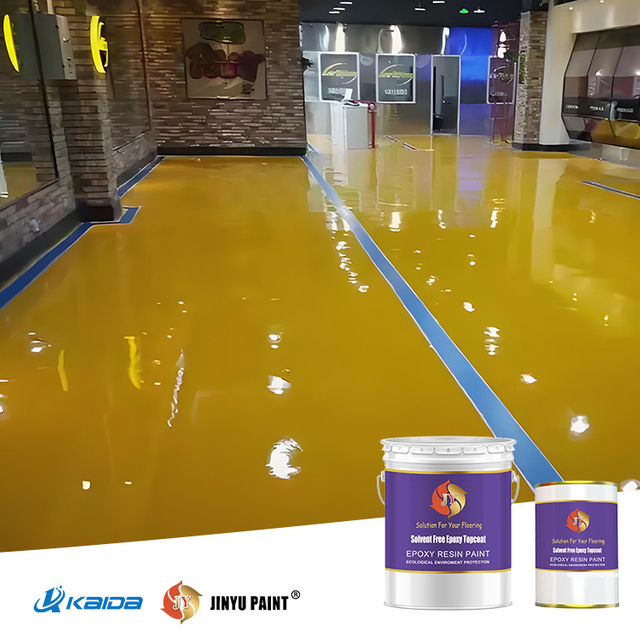 E811-2 Solvent Free Epoxy Floor Coating Primer Mid-Coat