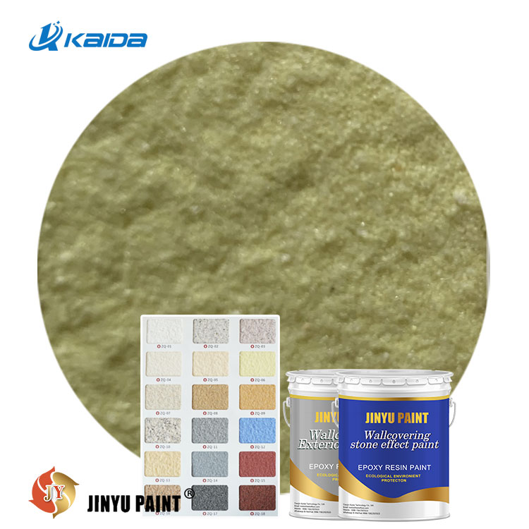 JD1013 Real Stone Effect Look Interior Exterior Wall Paint